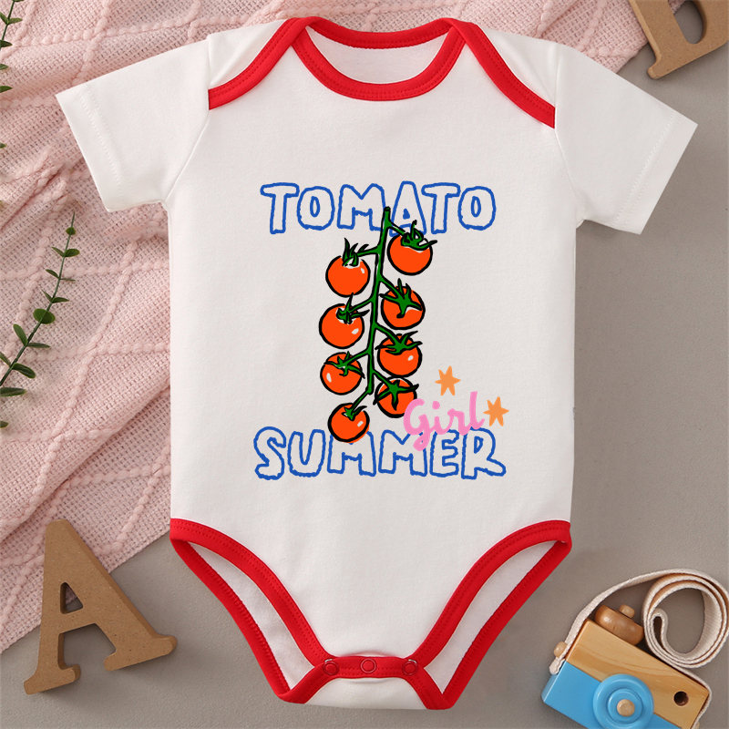Baby Food Intake - Tutina 100% cotone con stampa divertente