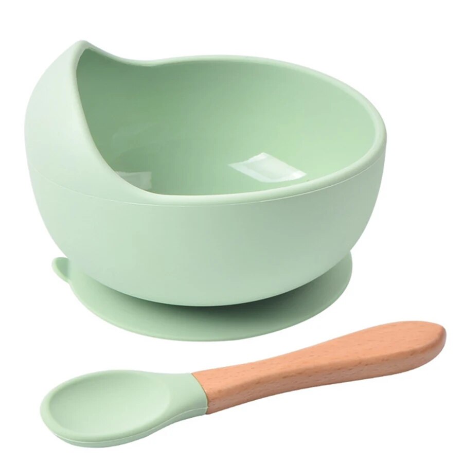 Baby Food Quality - Ciotola per l'alimentazione in Silicone a
