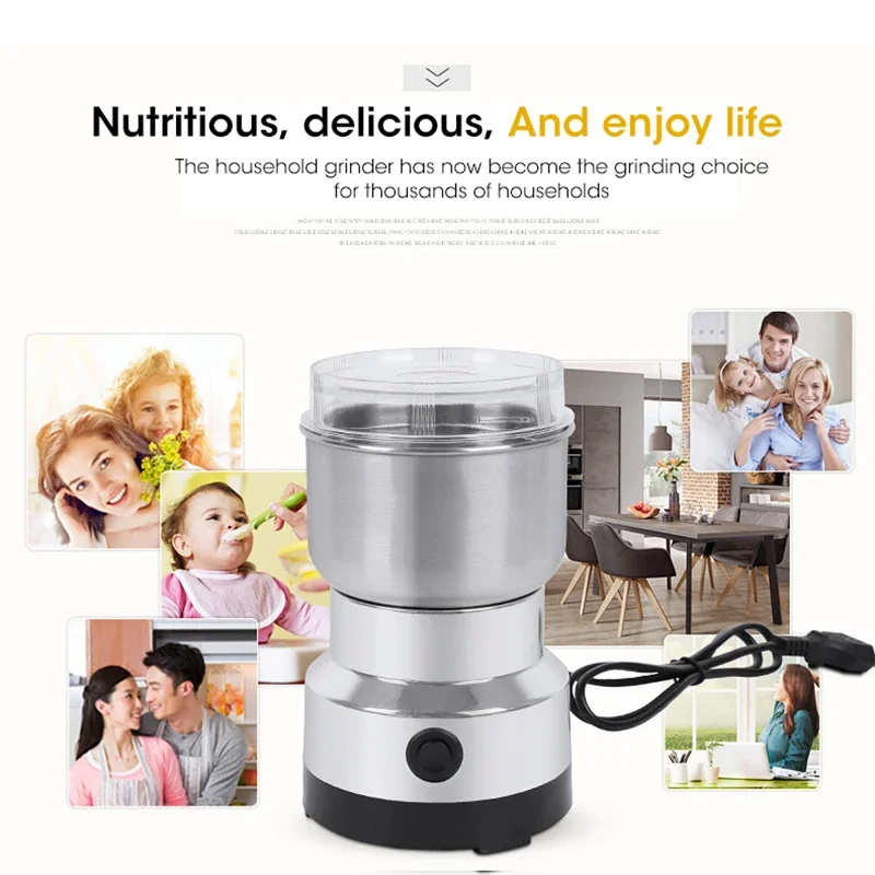 Baby Food Mill - Mini Tritatutto Elettrico Domestico 300ml, Polverizzatore