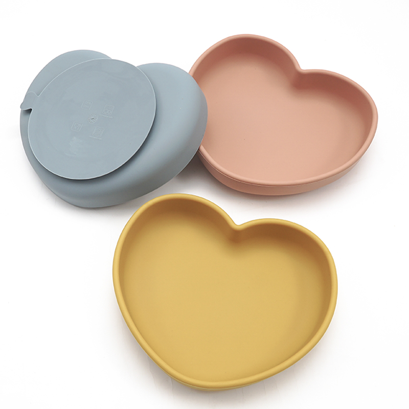 Baby Food Quality - Piatti per alimenti solidi in silicone