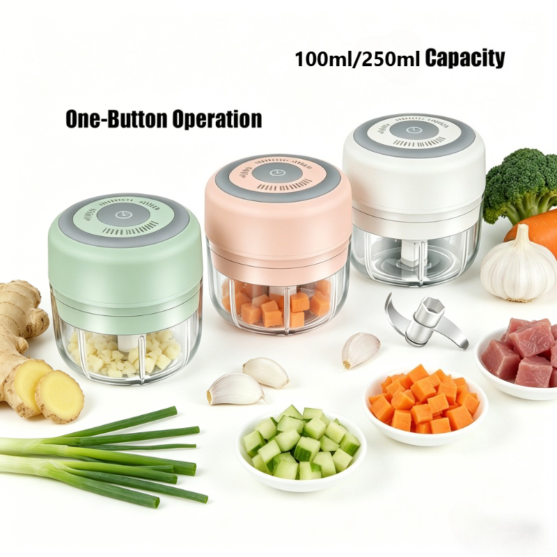 Veggie Baby Food - Mini Tritatutto Elettrico Ricaricabile 2026, per