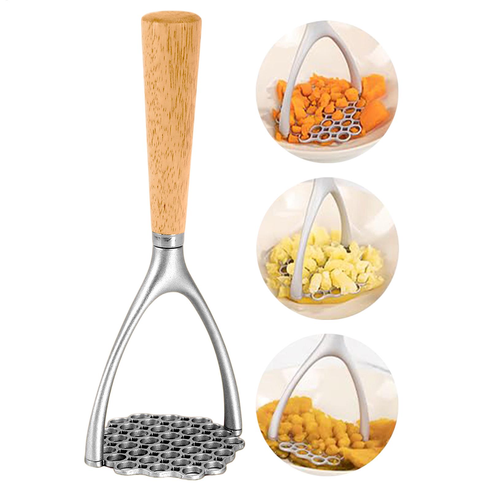 Baby Food Banana - Schiacciapatate in Acciaio Inox con Manico