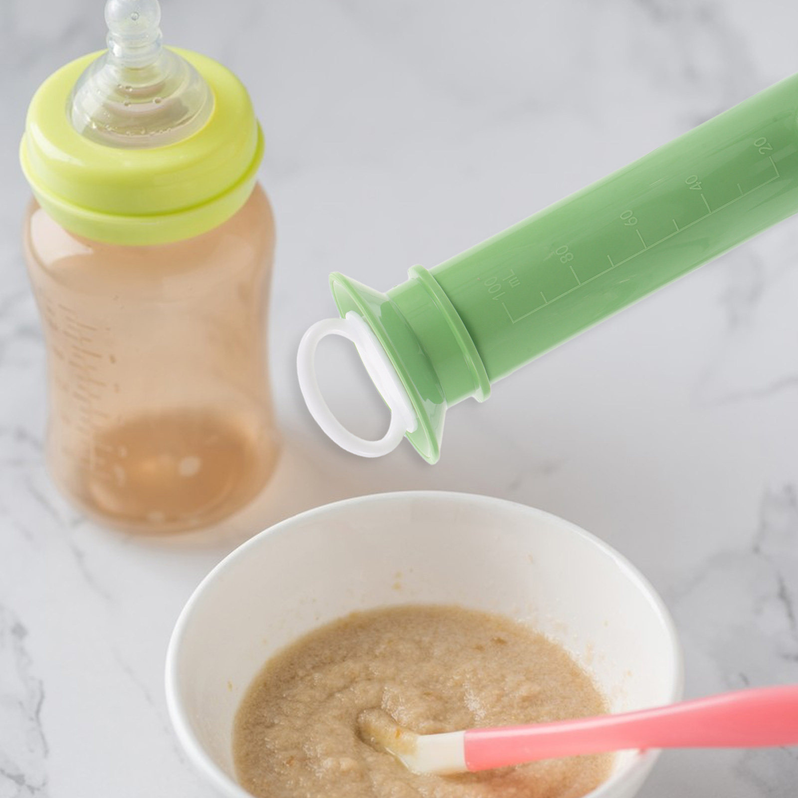 Baby Food Veggie Purees - Dosatore per Alimenti per Neonati, Compatto,
