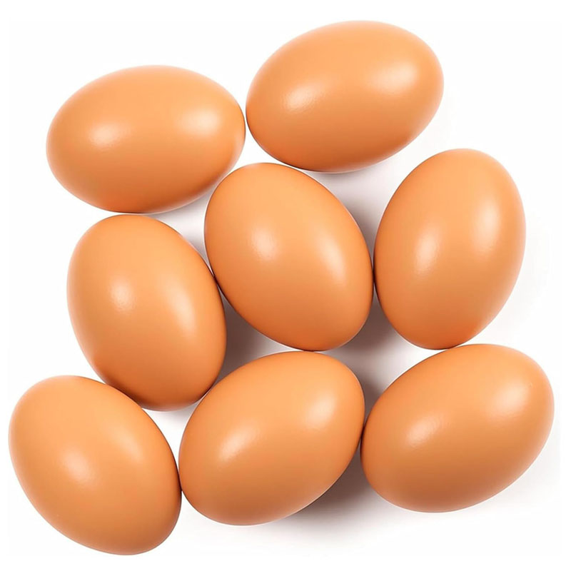 Baby Food With Chicken - Uovo di legno per galline ovaiole,