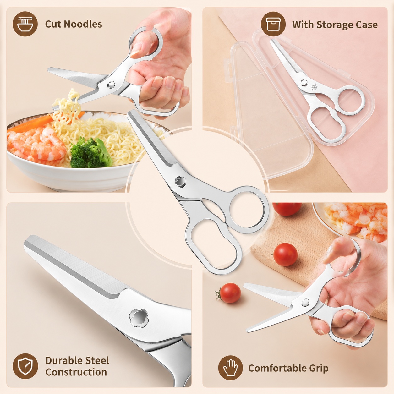 Veggie Baby Food - Forbici per Alimenti per Bambini TUPI