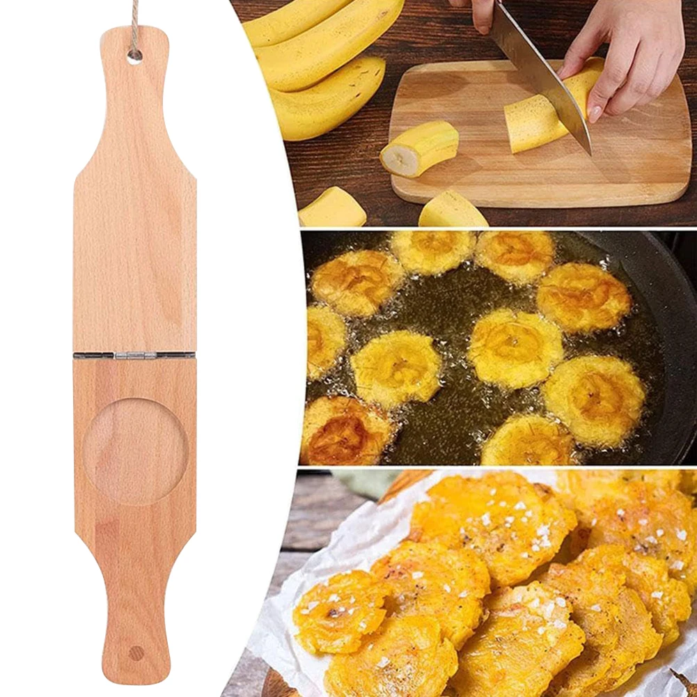 Baby Food Banana - Pressa per piantaggine in legno con