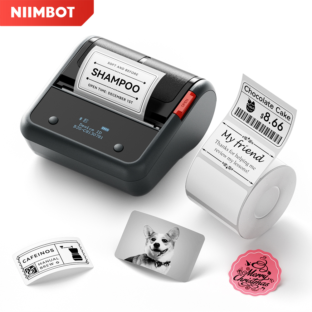 Baby Food Label - Stampante per etichette wireless Niimbot B3S