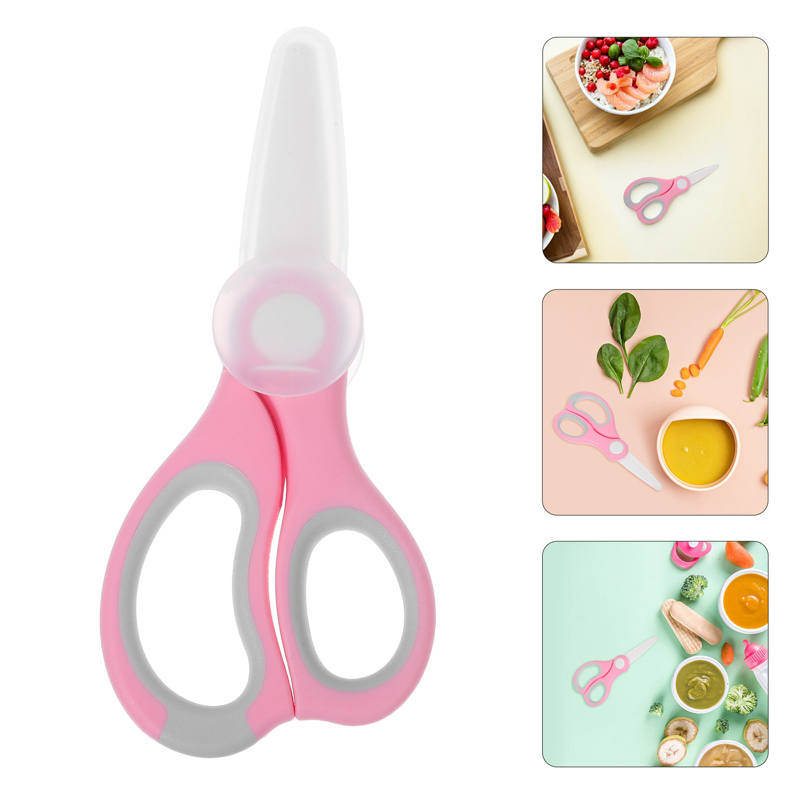 Baby Food Scissors - Forbici per Alimenti per Bambini in