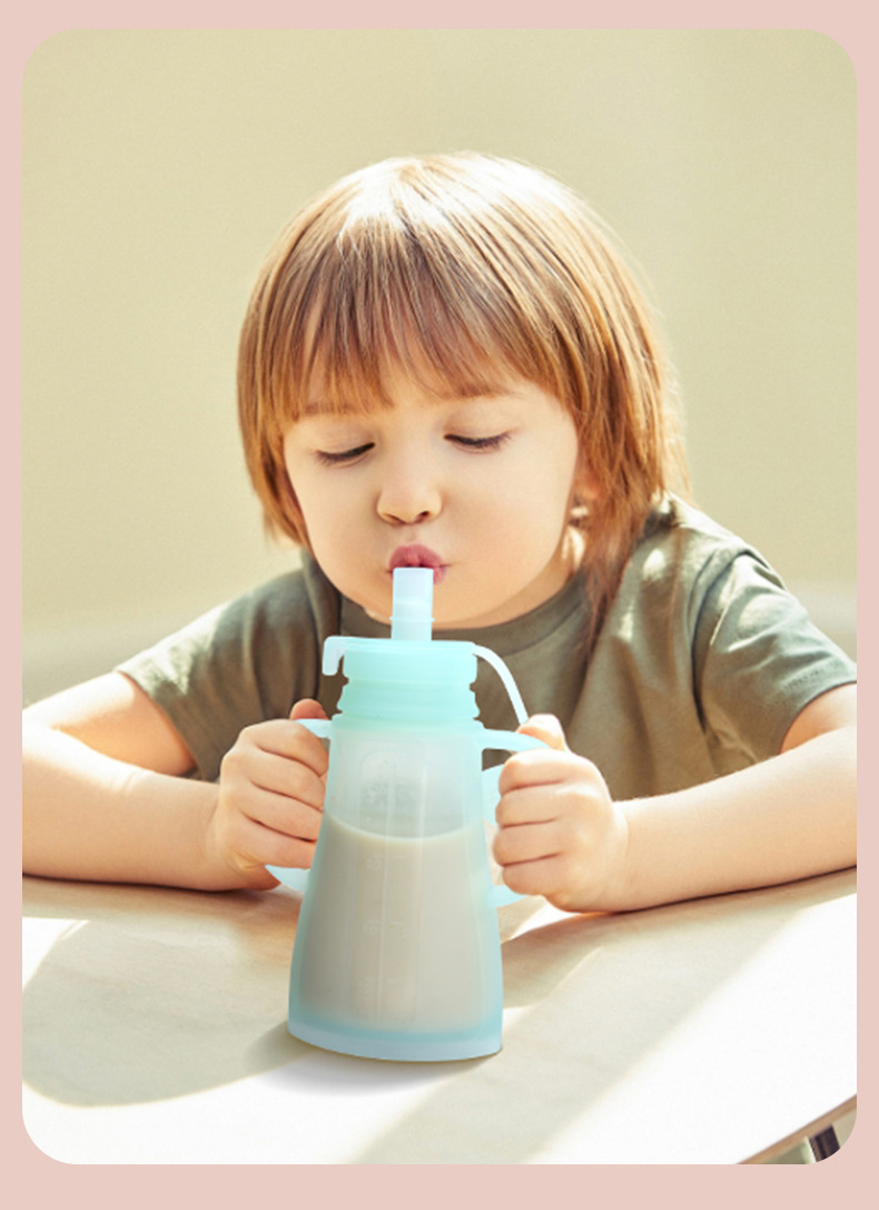 Baby Food Diet - Nuova Borsa Riutilizzabile in Silicone per