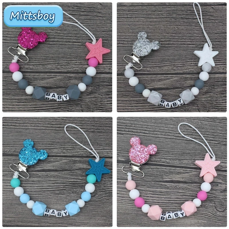 Baby 1 Year Food - NUOVO nome personalizzato braccialetto massaggiagengive per