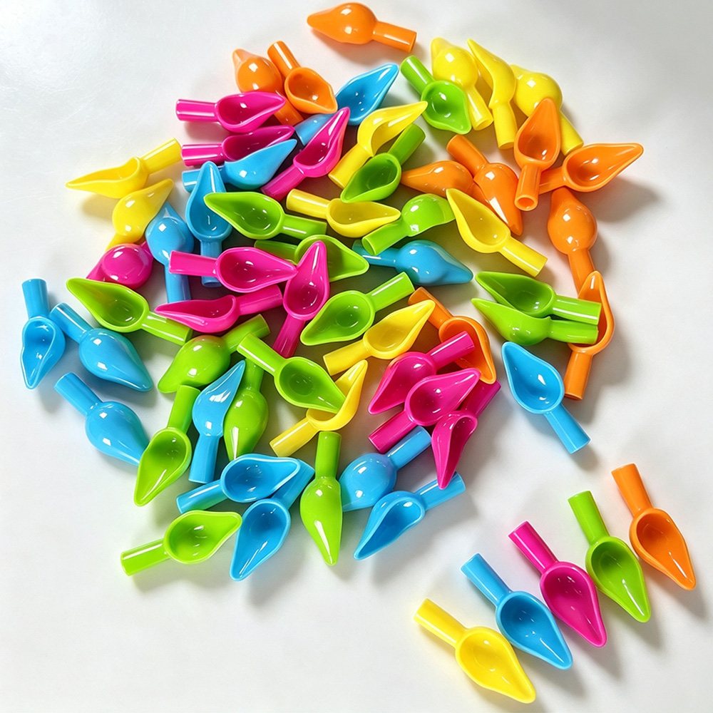 Baby Food Diet - Mini cucchiaio colorato in plastica per