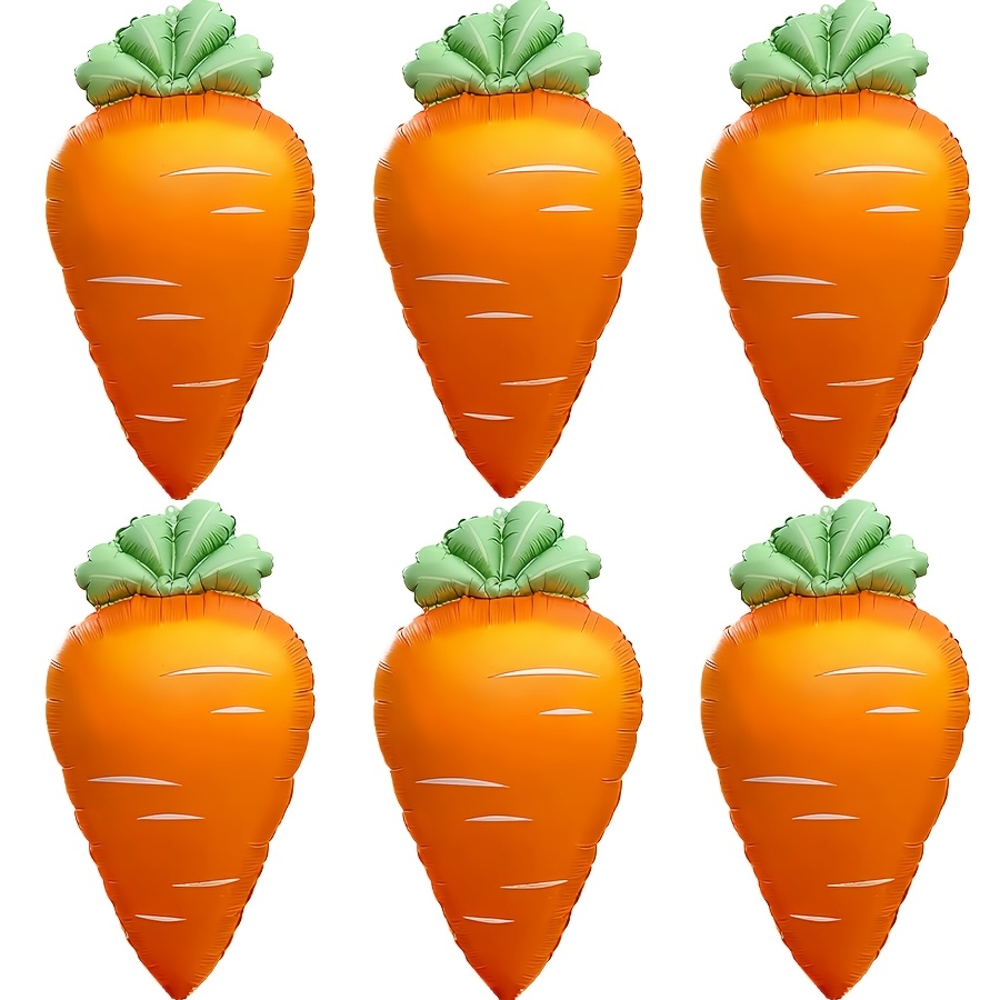 Veggie Baby Food - Palloncini a forma di carota, decorazioni