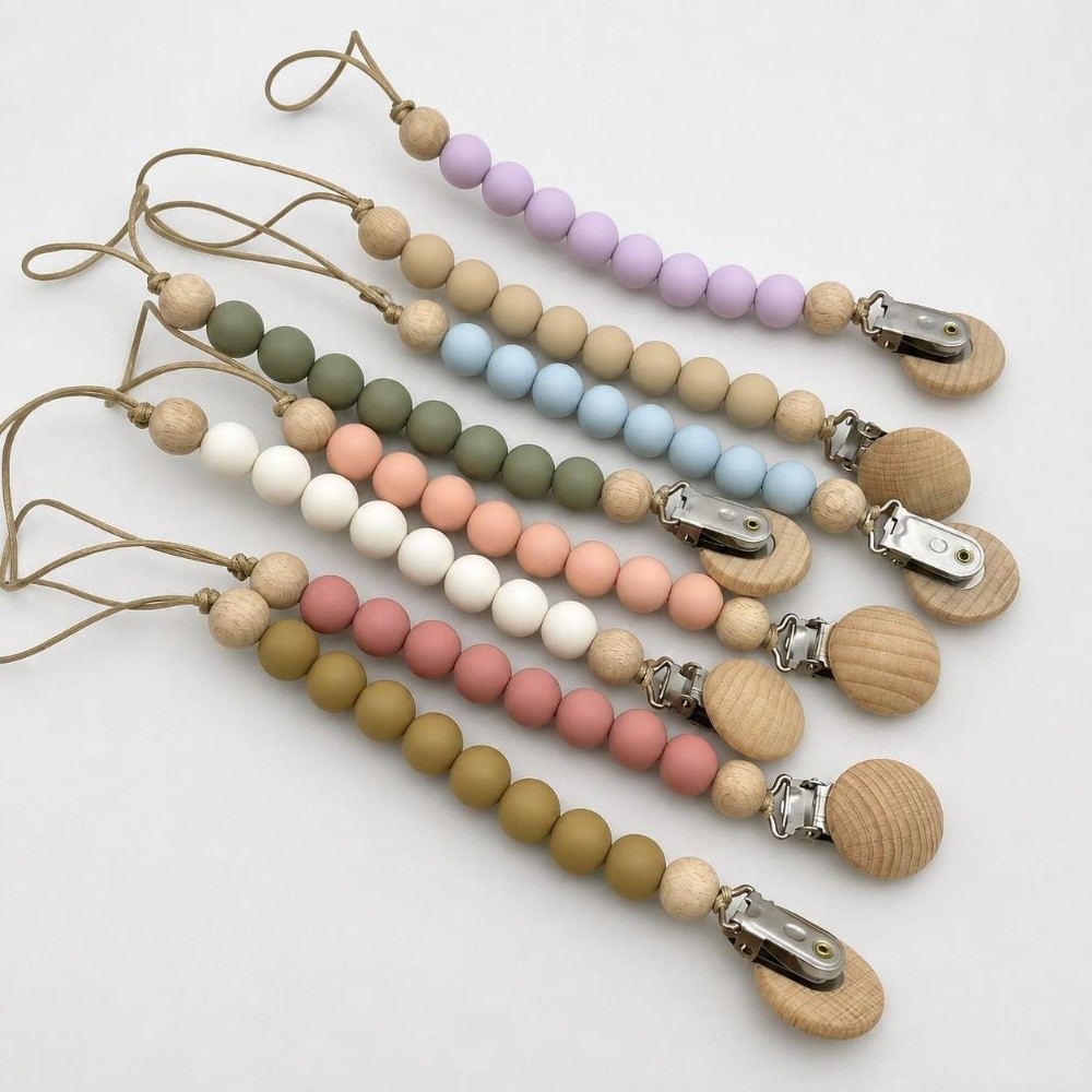 Clip per ciuccio in silicone e - Baby Food Quality recensione e prezzo