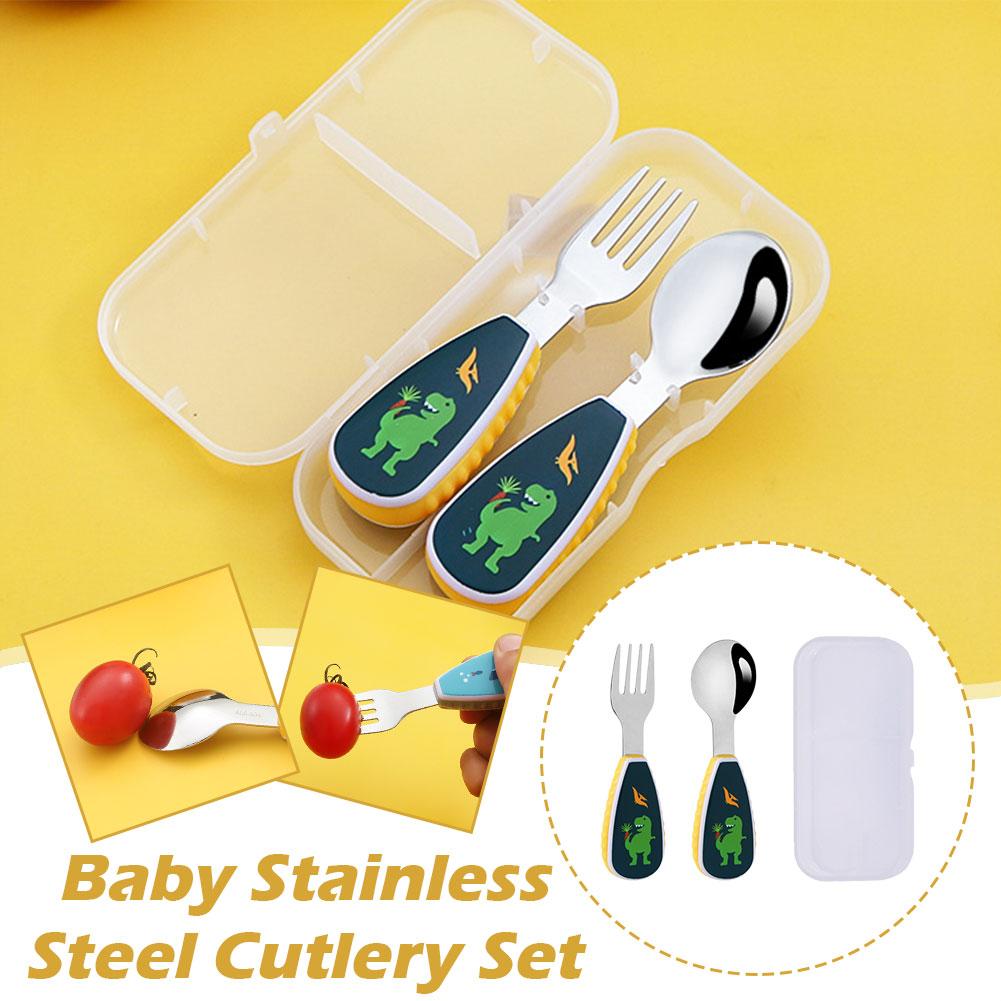 2 pezzi carino stoviglie forma - Baby Food Knife Set recensione e prezzo