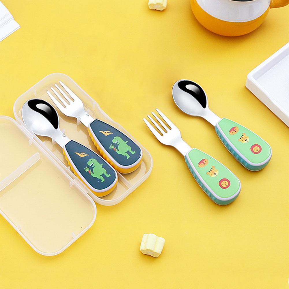 2 pezzi carino stoviglie forma - Baby Food Knife Set recensione e prezzo