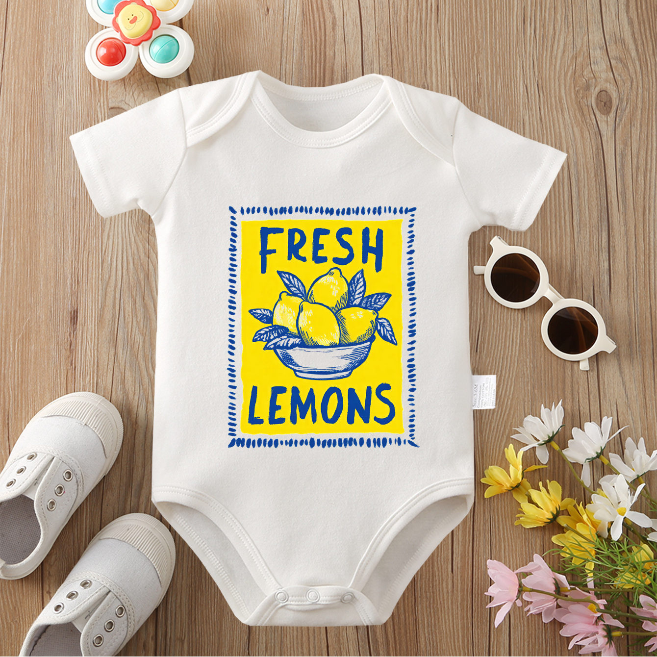 Tutina 100% cotone estiva con  - Baby Food Intake recensione e prezzo
