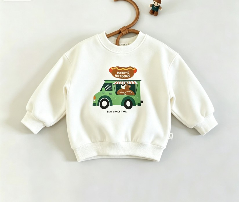 Felpa casual per bambini con s - Baby Food Intake recensione e prezzo
