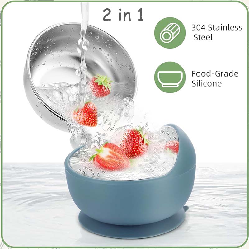 Set da 3 pezzi Ciotola per l'a - Baby Food Dispensing Spoon recensione e prezzo