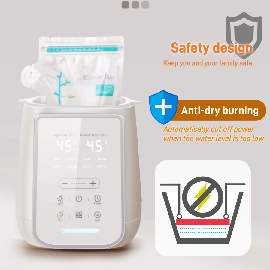 8In1 Biberon Scaldalatte per l - Dry Food Baby recensione e prezzo