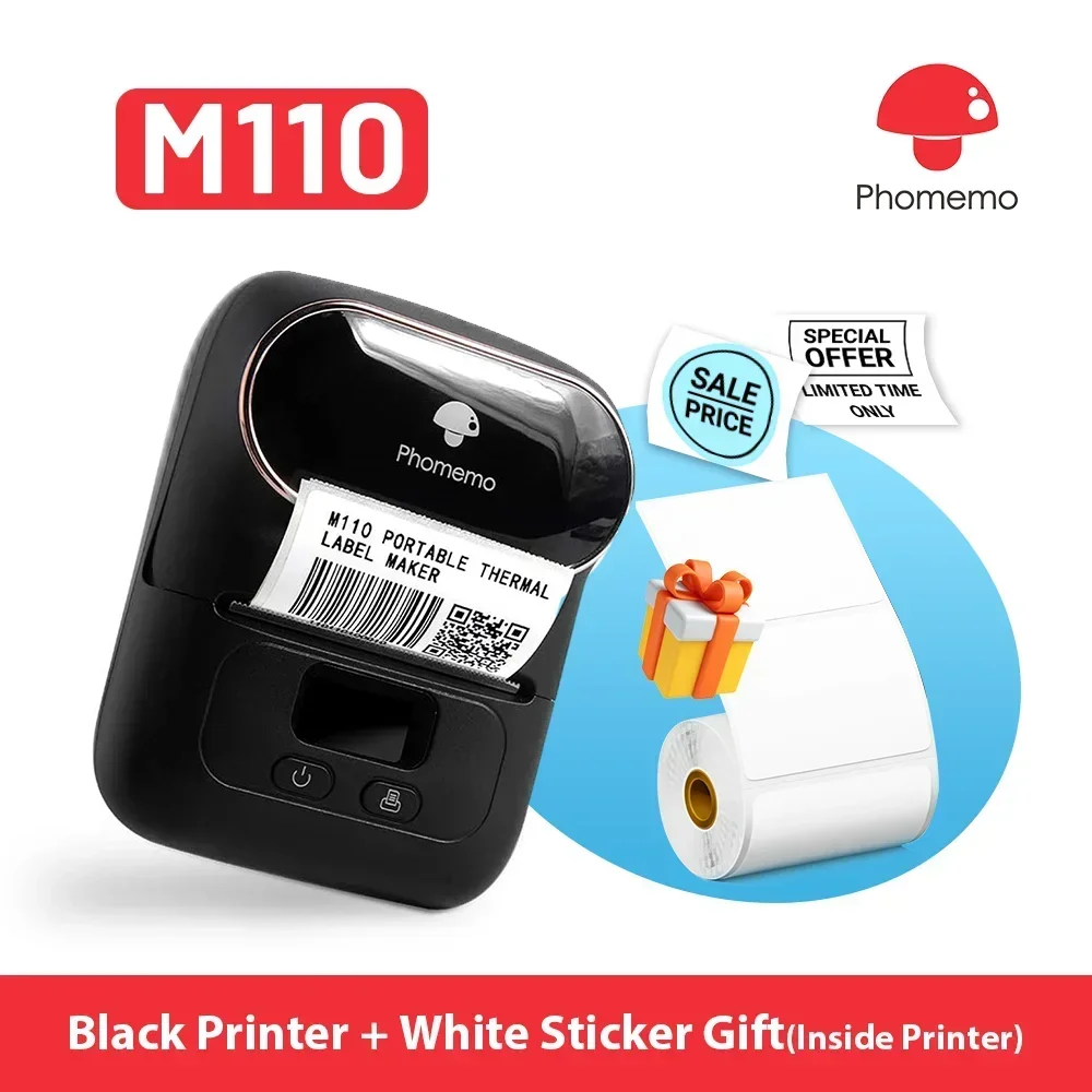 Phomemo M110 Mini stampante po - Baby Food Label recensione e prezzo