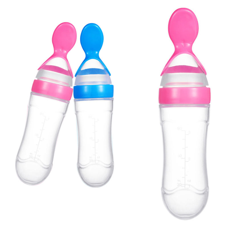 Bottiglia in silicone per alim - Baby Food Dispensing Spoon recensione e prezzo
