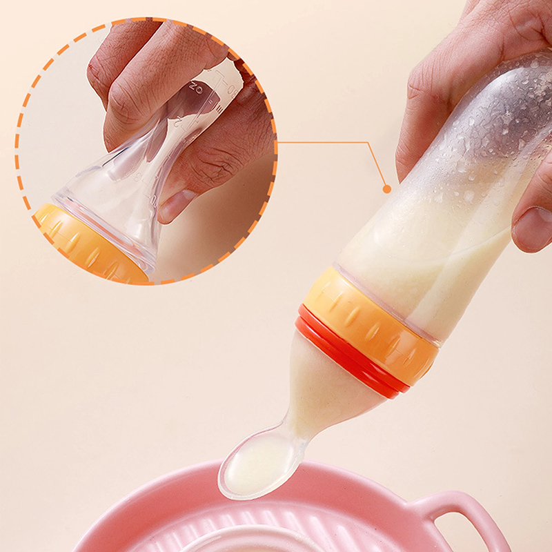 Spremere il biberon in silicon - Baby Food Diet recensione e prezzo