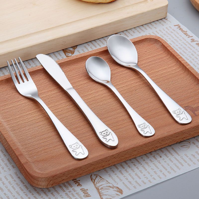 4 pezzi/set cucchiaino da tè p - Baby Food Knife Set recensione e prezzo