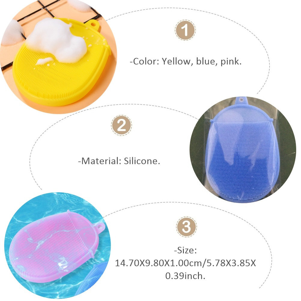 3 Pezzi Spazzola da Bagno in S - Dry Food Baby recensione e prezzo
