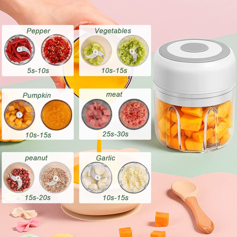 Tritatutto Elettrico per Aglio - Baby Food Mill recensione e prezzo