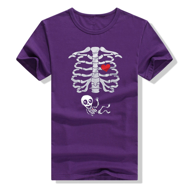Maternità Halloween Skeleton t - Baby Food Intake recensione e prezzo