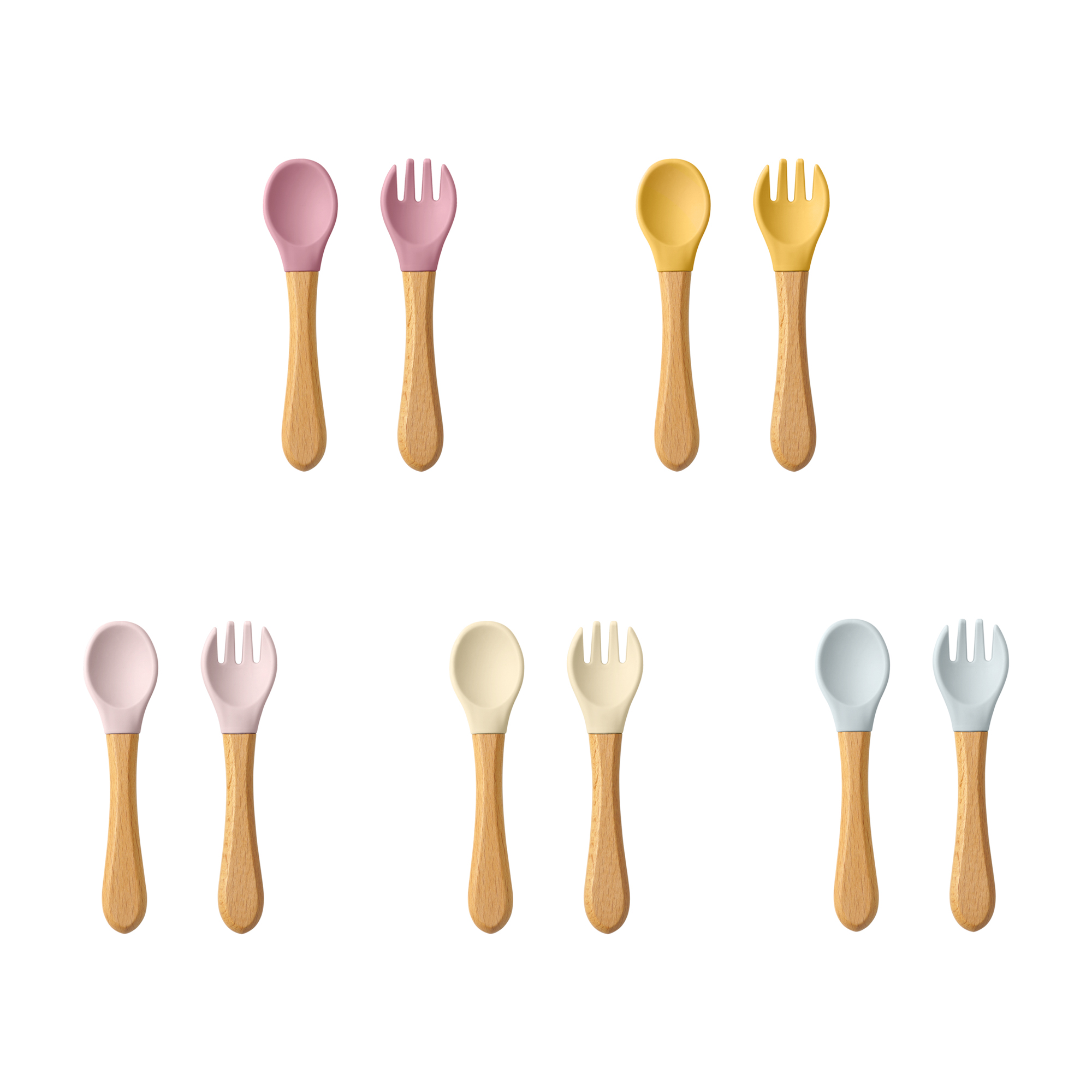 2PCS Cucchiai per l'apprendime - Baby Food Dispensing Spoon recensione e prezzo