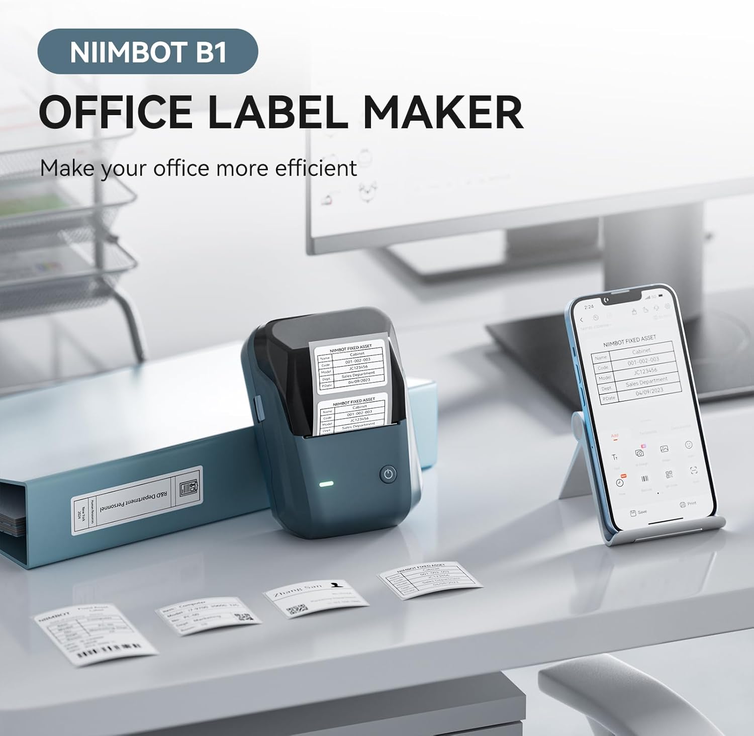 Niimbot B1 Mini stampante term - Baby Food Label recensione e prezzo