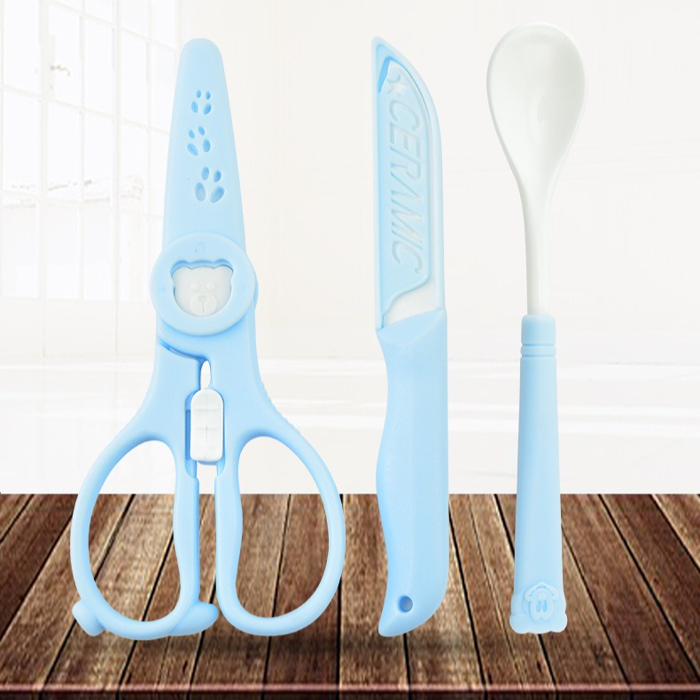 Set di tre pezzi in ceramica p - Baby Food Knife Set recensione e prezzo